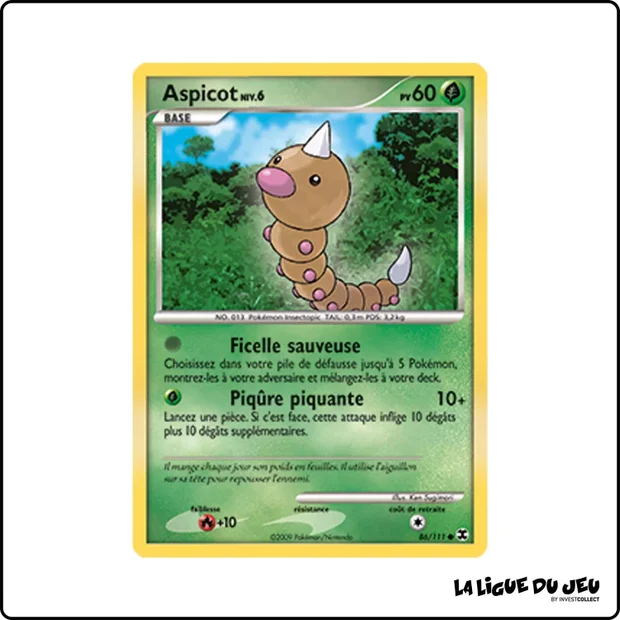 Commune - Pokemon - Rivaux Émergeants - Aspicot 86/111