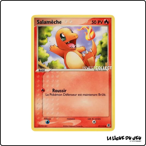Commune - Pokemon - Rouge Feu Vert Feuille - Salamèche 57/112