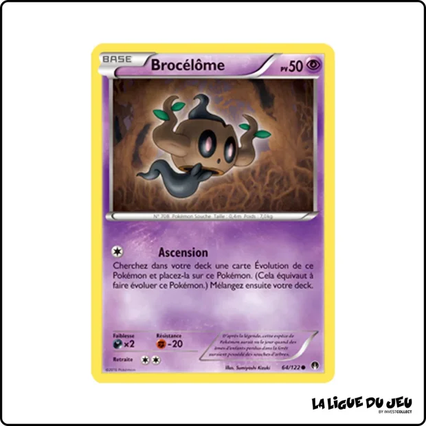 Commune - Pokemon - Rupture Turbo - Brocélôme 64/122