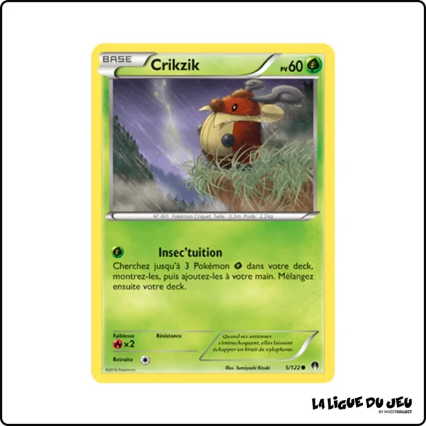 Commune - Pokemon - Rupture Turbo - Crikzik 5/122
