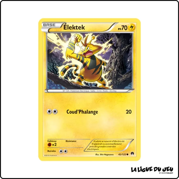 Commune - Pokemon - Rupture Turbo - Élektek 42/122