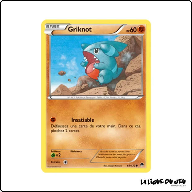 Commune - Pokemon - Rupture Turbo - Griknot 68/122