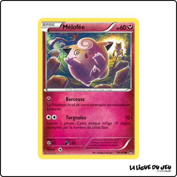 Commune - Pokemon - Rupture Turbo - Mélofée 81/122