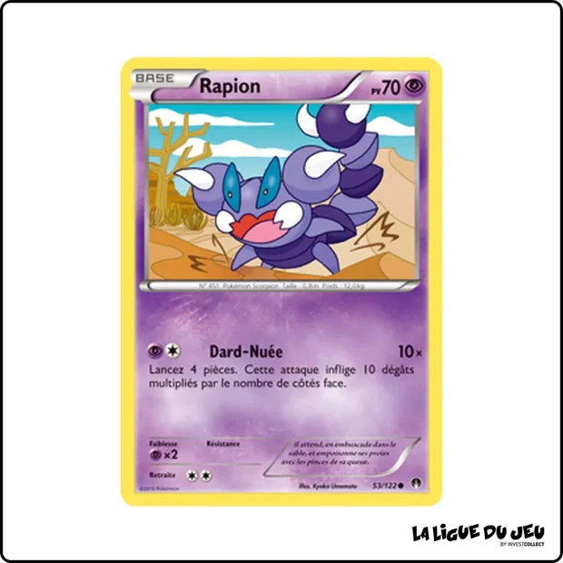 Commune - Pokemon - Rupture Turbo - Rapion 53/122