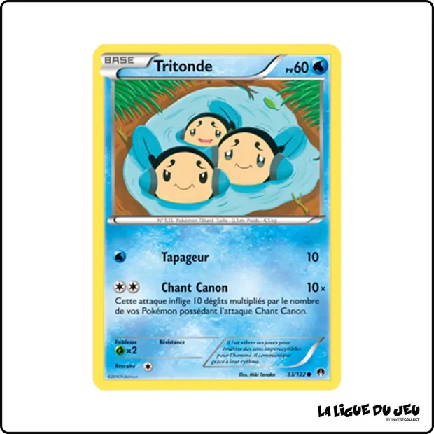 Commune - Pokemon - Rupture Turbo - Tritonde 33/122