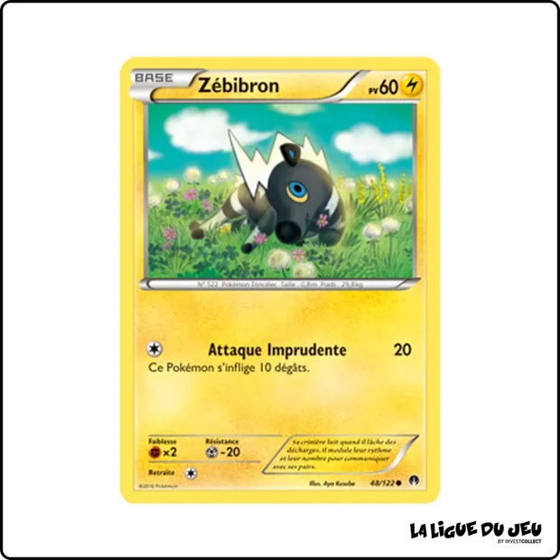 Commune - Pokemon - Rupture Turbo - Zébibron 48/122
