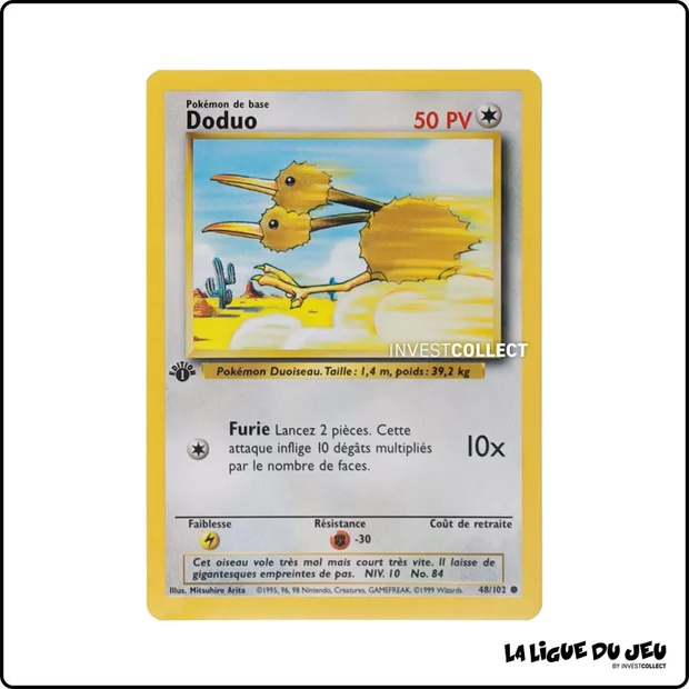 Commune - Pokemon - Set de Base - Doduo 48/102