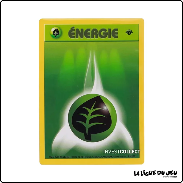 Commune - Pokemon - Set de Base - Énergie Plante 99/102