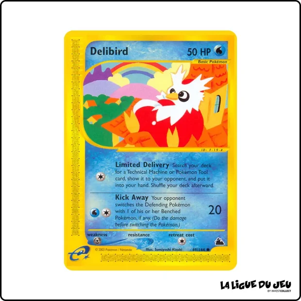 Commune - Pokemon - Skyridge - Delibird 49/144
