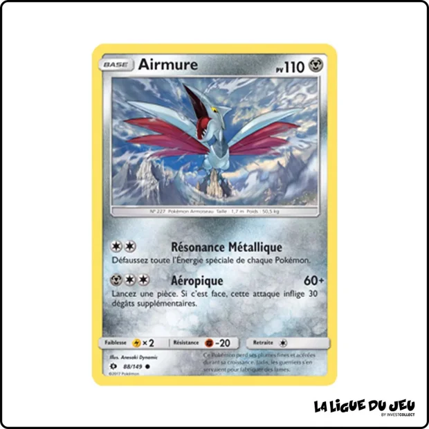 Commune - Pokemon - Soleil et Lune de Base - Airmure 88/149