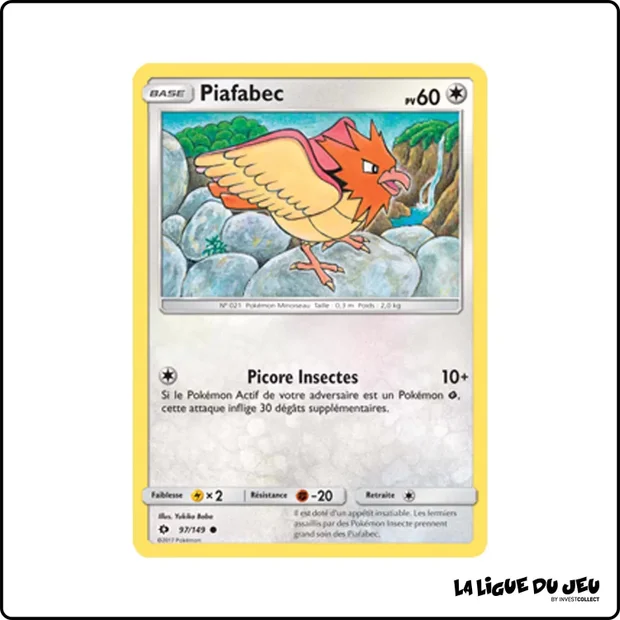 Commune - Pokemon - Soleil et Lune de Base - Piafabec 97/149