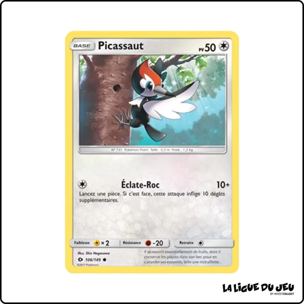 Commune - Pokemon - Soleil et Lune de Base - Picassaut 106/149