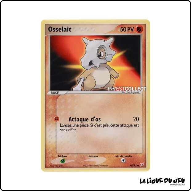 Commune - Pokemon - Team Magma Team Aqua - Osselait 40/95