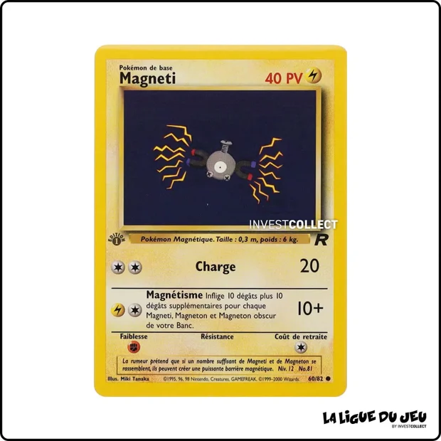 Commune - Pokemon - Team Rocket - Magneti 60/82