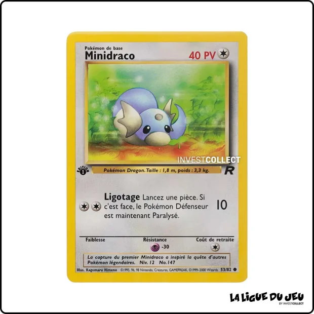 Commune - Pokemon - Team Rocket - Minidraco 53/82