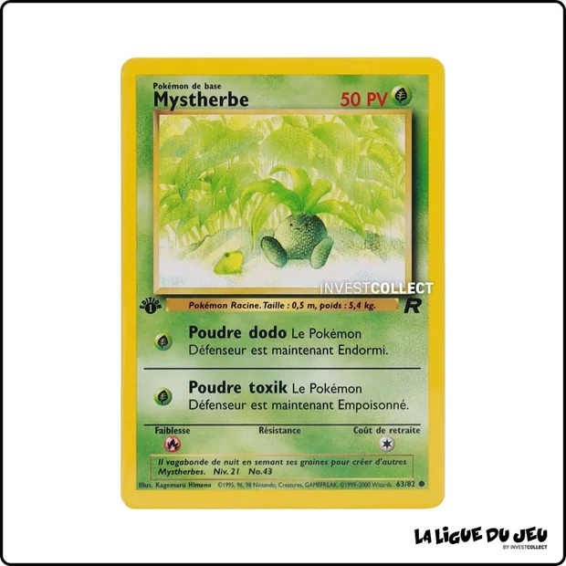 Commune - Pokemon - Team Rocket - Mystherbe 63/82