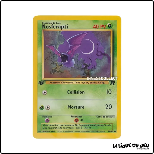 Commune - Pokemon - Team Rocket - Nosferapti 70/82