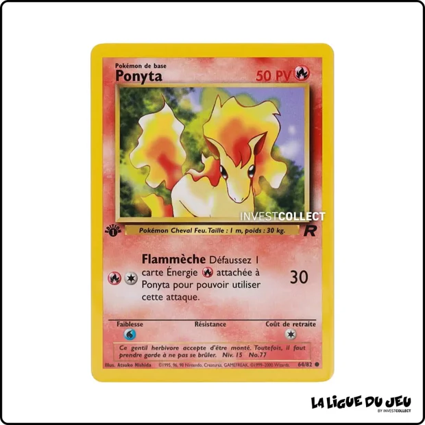 Commune - Pokemon - Team Rocket - Ponyta 64/82