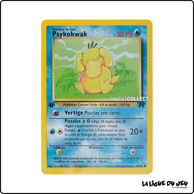 Commune - Pokemon - Team Rocket - Psykokwak 65/82
