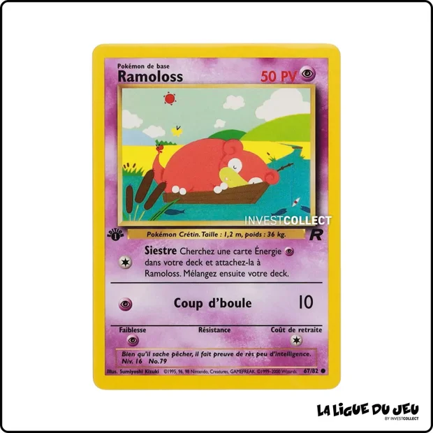Commune - Pokemon - Team Rocket - Ramoloss 67/82