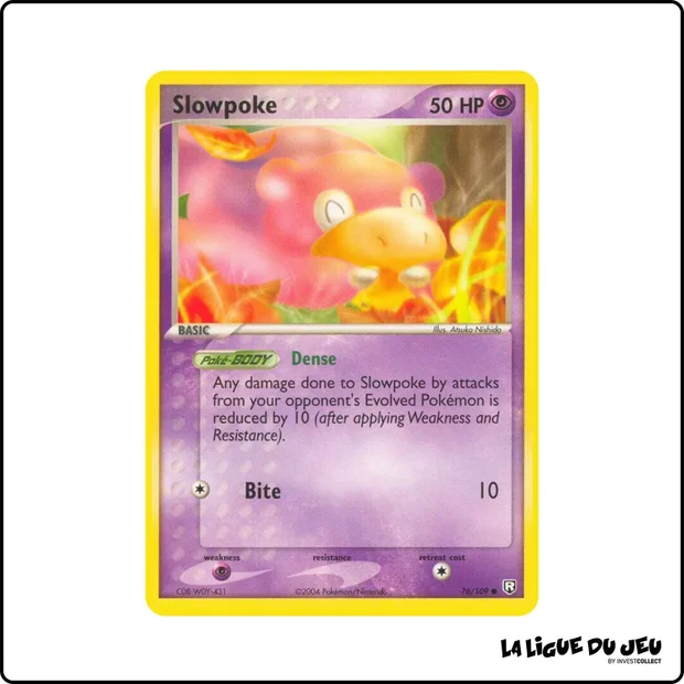 Commune - Pokemon - Team Rocket Returns - Slowpoke 76/109