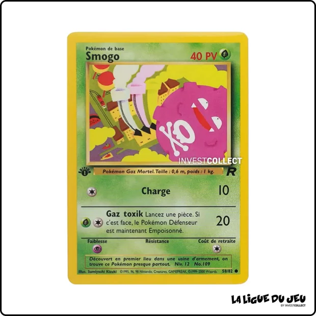Commune - Pokemon - Team Rocket - Smogo 58/82