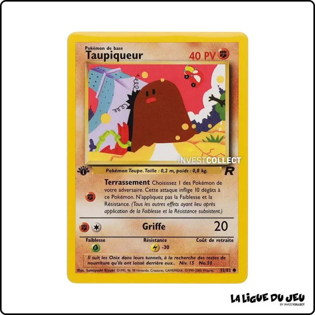Commune - Pokemon - Team Rocket - Taupiqueur 52/82