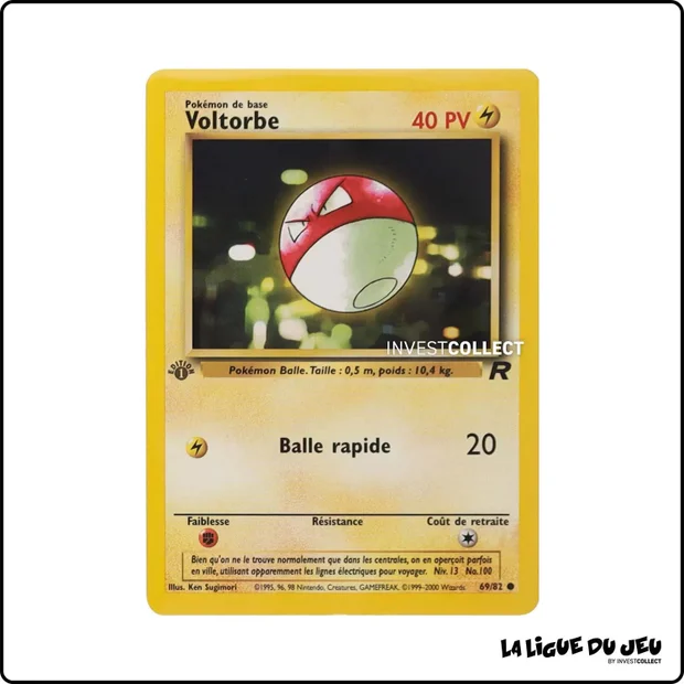 Commune - Pokemon - Team Rocket - Voltorbe 69/82