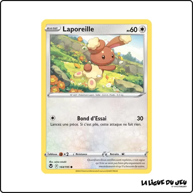 Commune - Pokemon - Tempête Argentée - Laporeille 144/195