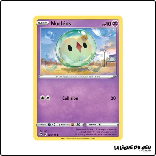 Commune - Pokemon - Tempête Argentée - Nucléos 76/195