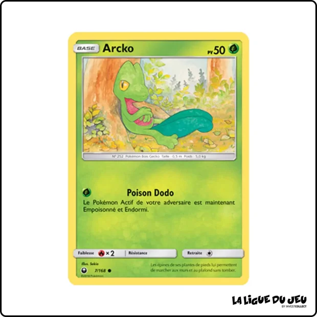 Commune - Pokemon - Tempête Céleste - Arcko 7/168
