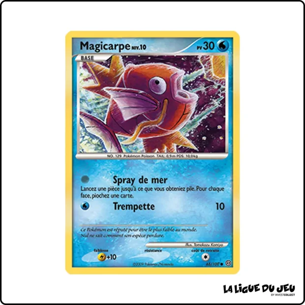 Commune - Pokemon - Tempête - Magicarpe 65/100