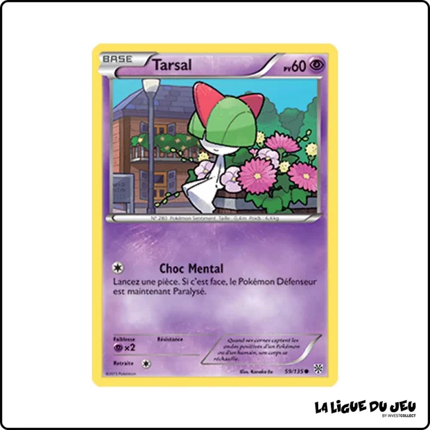 Commune - Pokemon - Tempête Plasma - Tarsal 59/135