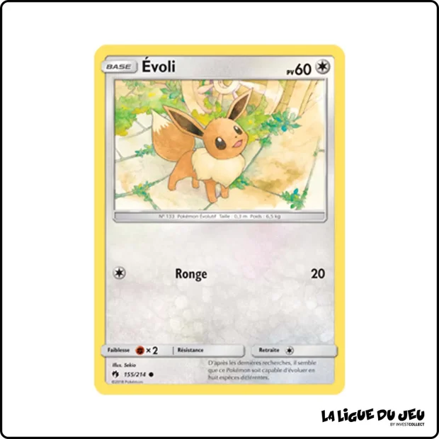 Commune - Pokemon - Tonnerre Perdu - Évoli 155/214