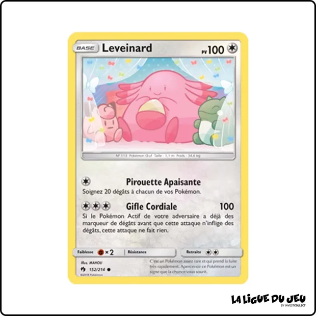 Commune - Pokemon - Tonnerre Perdu - Leveinard 152/214