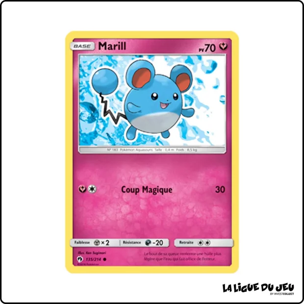 Commune - Pokemon - Tonnerre Perdu - Marill 135/214