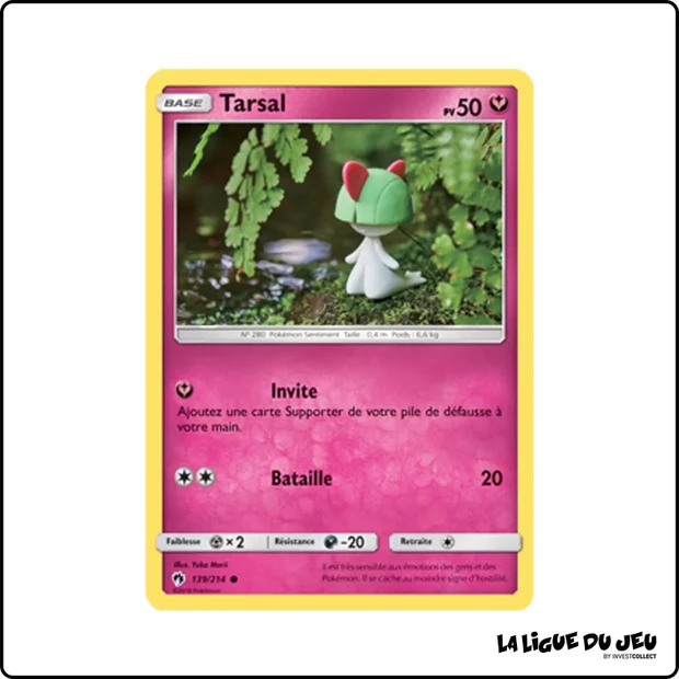 Commune - Pokemon - Tonnerre Perdu - Tarsal 139/214