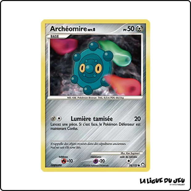 Commune - Pokemon - Trésors Mystérieux - Archéomire 74/123