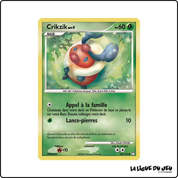 Commune - Pokemon - Trésors Mystérieux - Crikzik 86/123