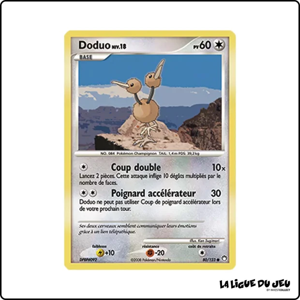 Commune - Pokemon - Trésors Mystérieux - Doduo 80/123