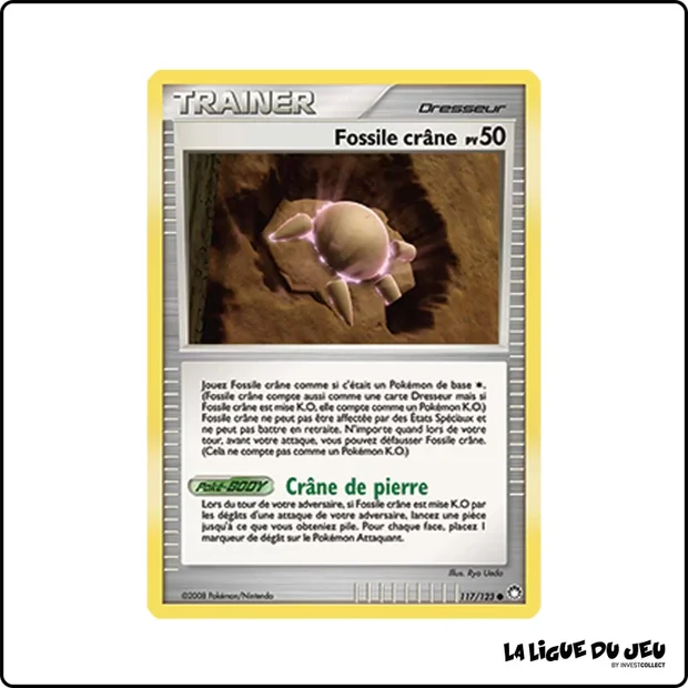 Commune - Pokemon - Trésors Mystérieux - Fossile crâne 117/123