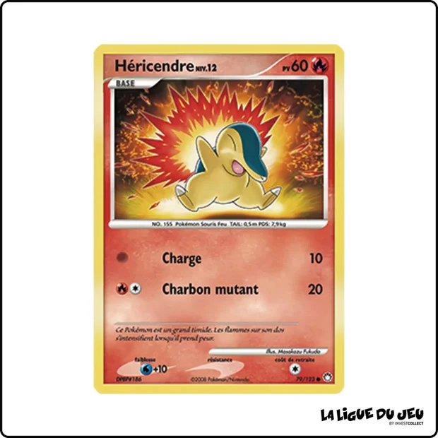 Commune - Pokemon - Trésors Mystérieux - Héricendre 79/123
