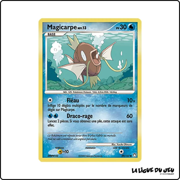 Commune - Pokemon - Trésors Mystérieux - Magicarpe 89/123