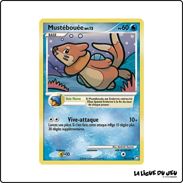 Commune - Pokemon - Trésors Mystérieux - Mustébouée 75/123