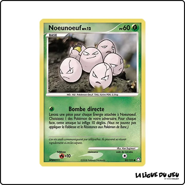 Commune - Pokemon - Trésors Mystérieux - Noeunoeuf 82/123
