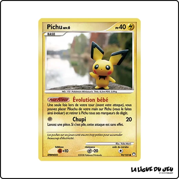 Commune - Pokemon - Trésors Mystérieux - Pichu 93/123