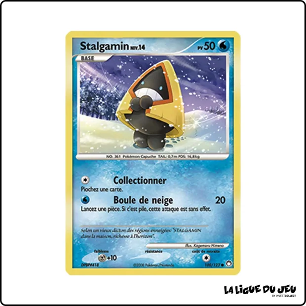 Commune - Pokemon - Trésors Mystérieux - Stalgamin 100/123