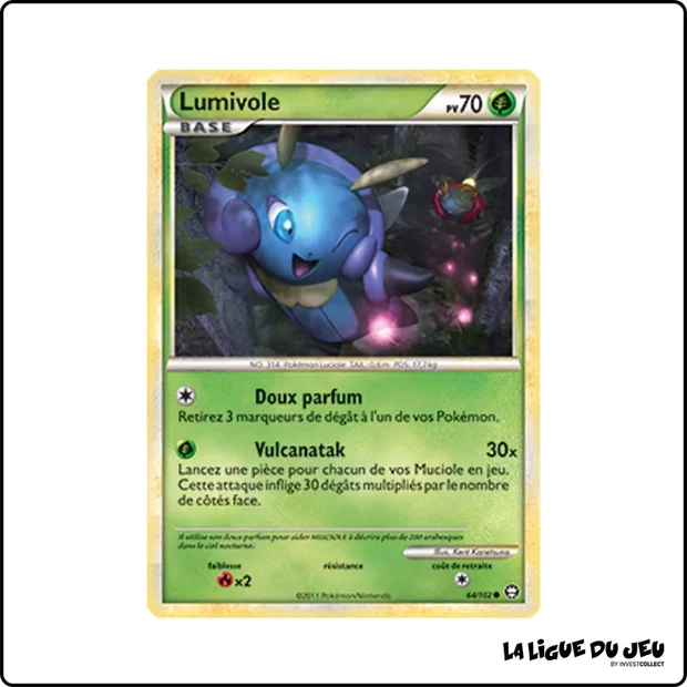 Commune - Pokemon - Trîomphe - Lumivole 64/102