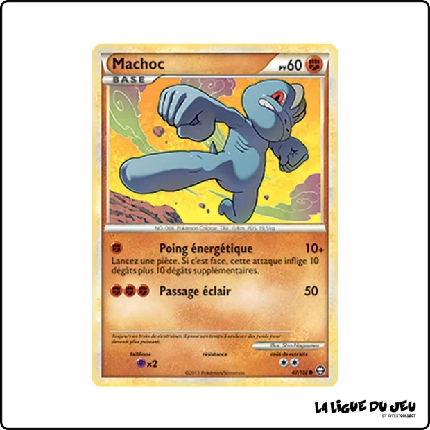 Commune - Pokemon - Trîomphe - Machoc 67/102