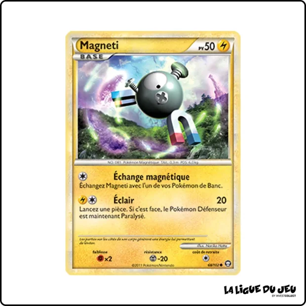 Commune - Pokemon - Trîomphe - Magneti 68/102
